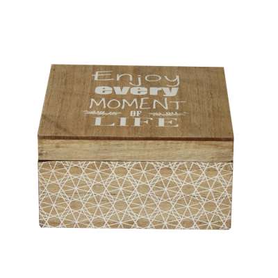 Nice design good prices wooden flip cover box home organizer beautiful wooden storage box