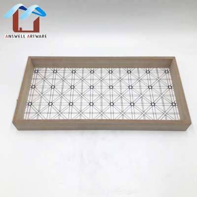 White Wooden Handmade Wholesale Wood Food Trays